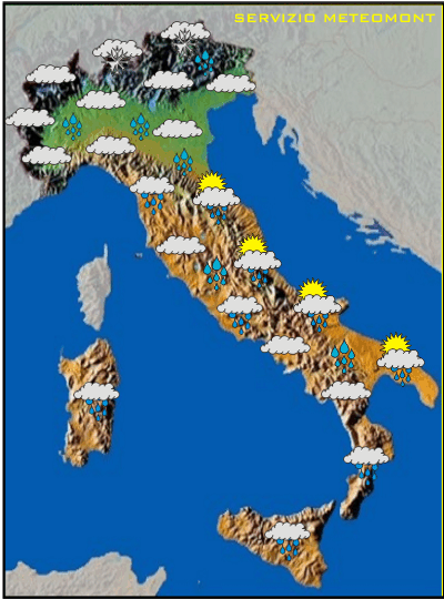 Previsione per oggi..................