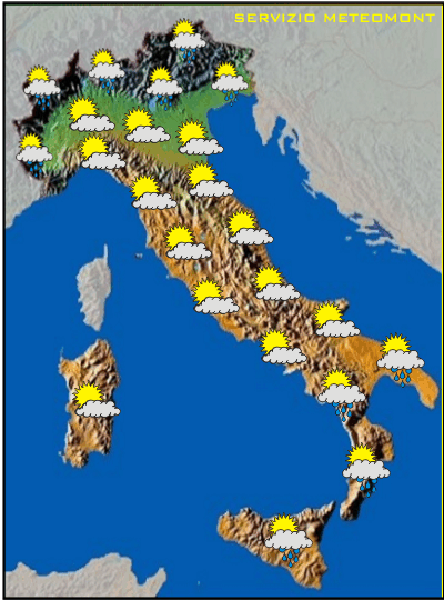 Previsione per oggi..................